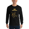 Boston Airport Code Long Sleeve Shirt (Bruins Colors) - RadarContact