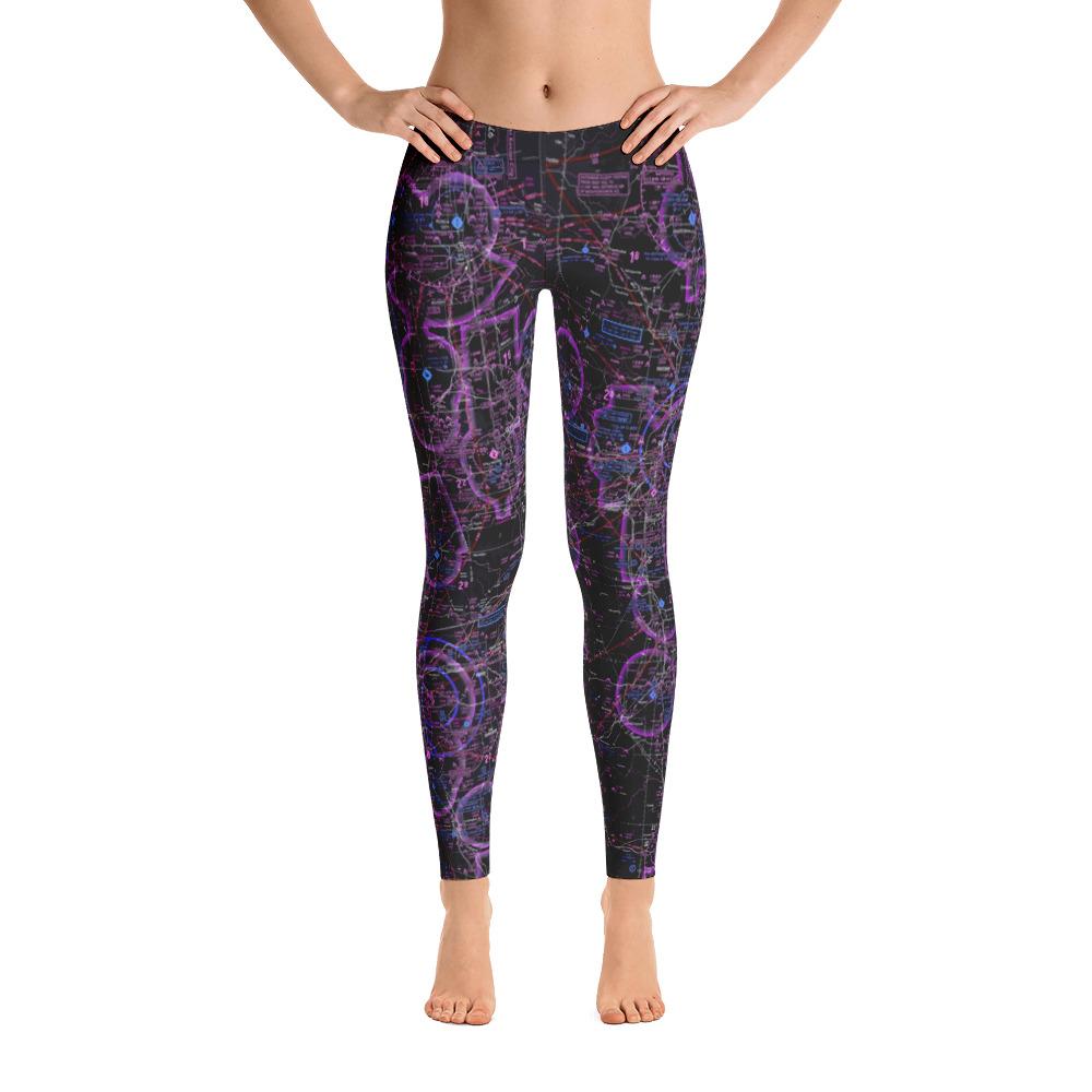 Oklahoma City/Tulsa Sectional Leggings (Inverted) - RadarContact