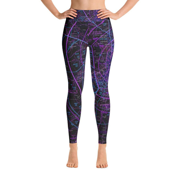Detroit Sectional Yoga Leggings (Inverted)