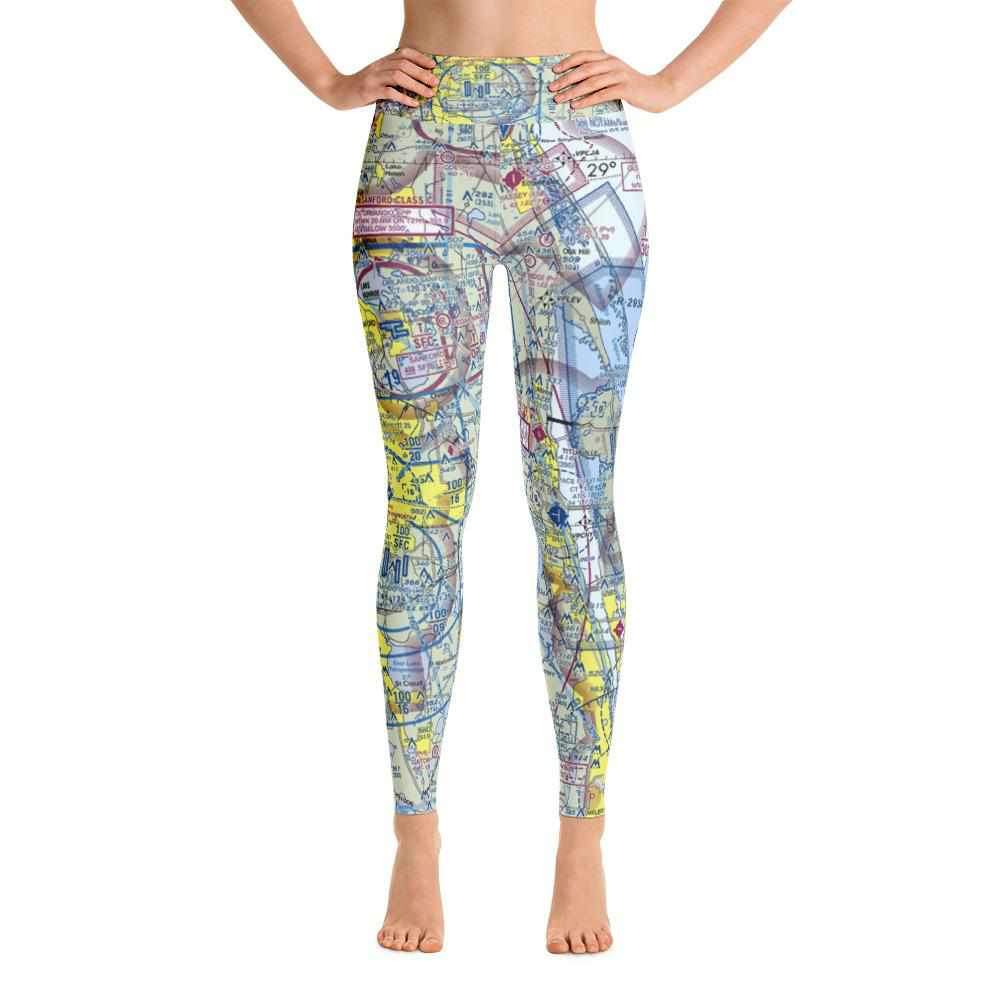 Orlando Sectional Yoga Leggings - RadarContact