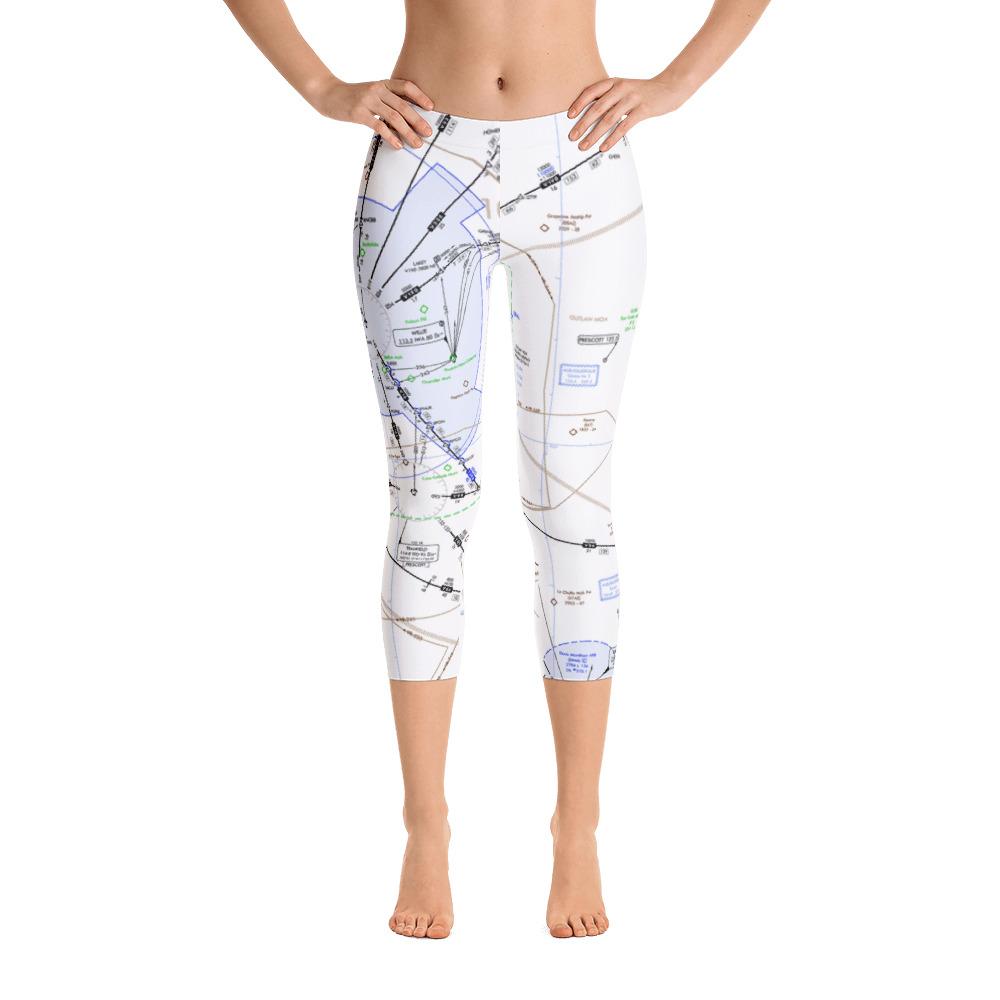 Phoenix Low Altitude Capri Leggings - RadarContact