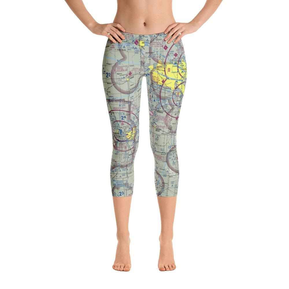 Omaha Sectional Capri Leggings - RadarContact