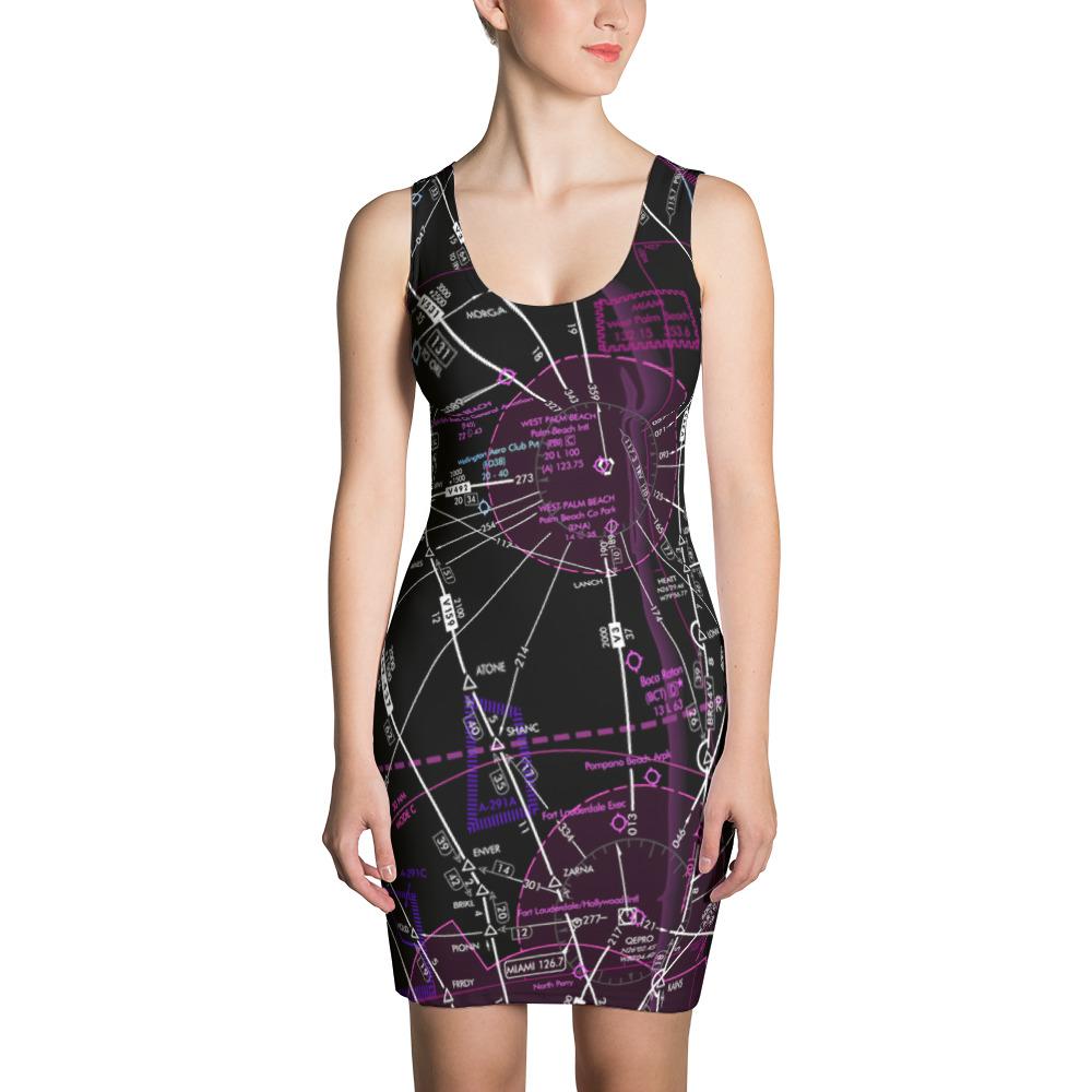 west palm beach dresses Mystique Dress / Cobalt Tropical main image 0