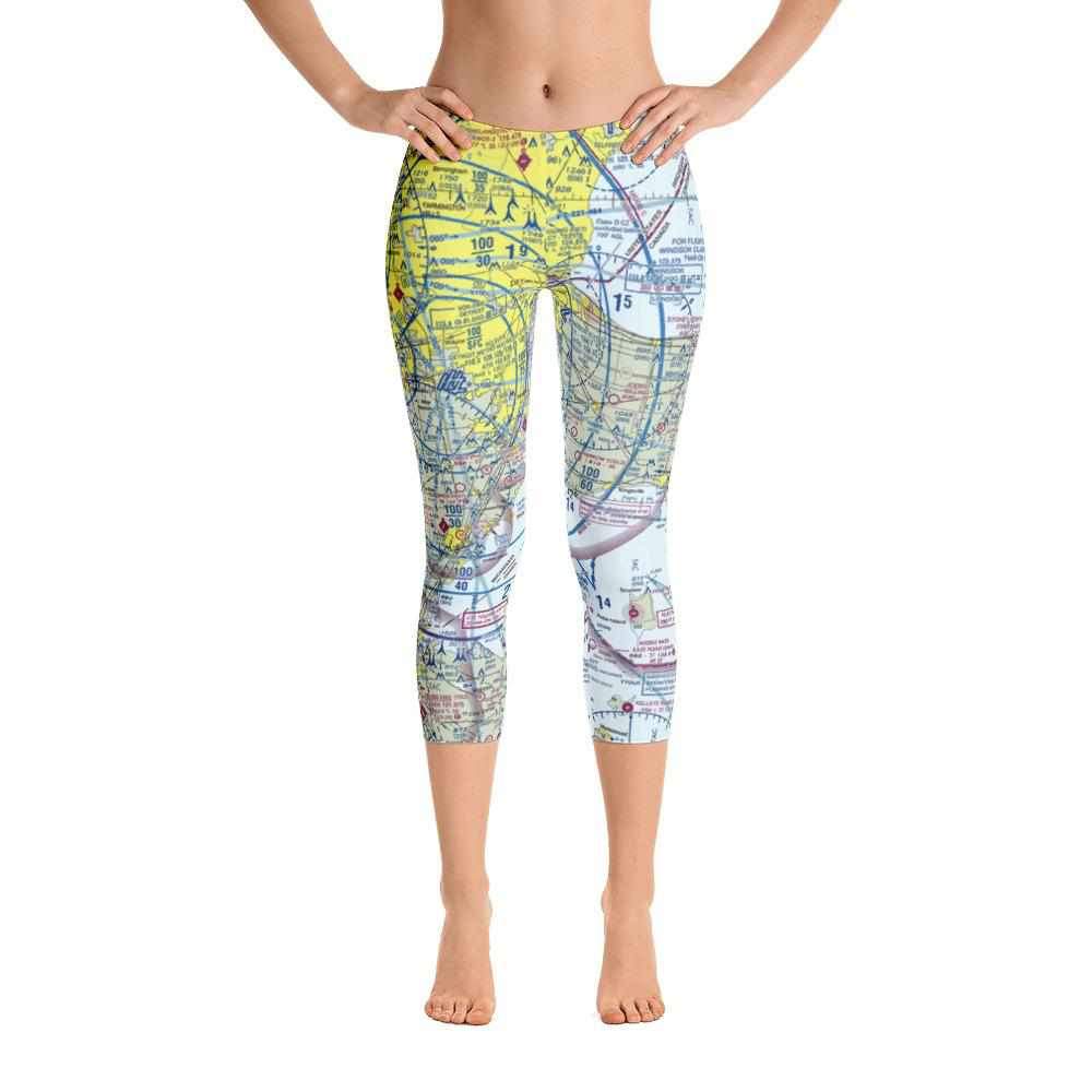 Detroit Sectional Capri Leggings - RadarContact