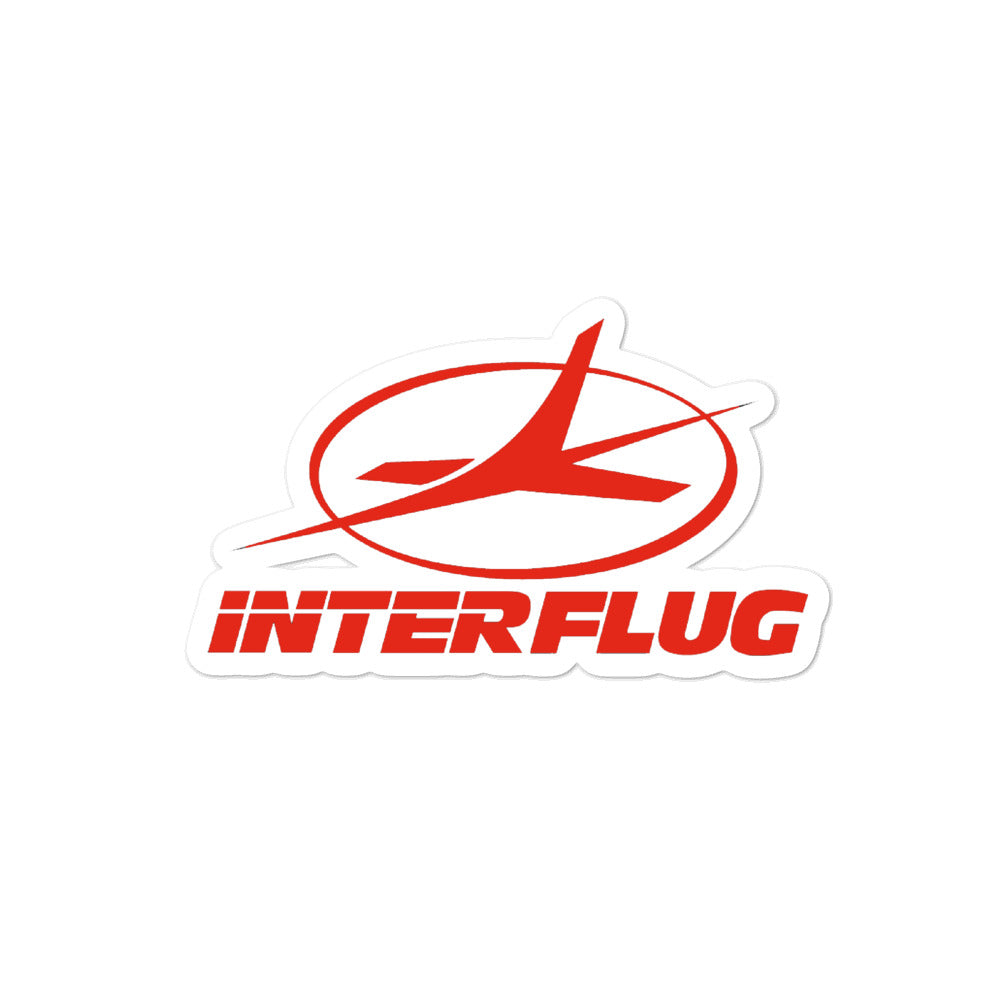 Retro Interflug Sticker - RadarContact