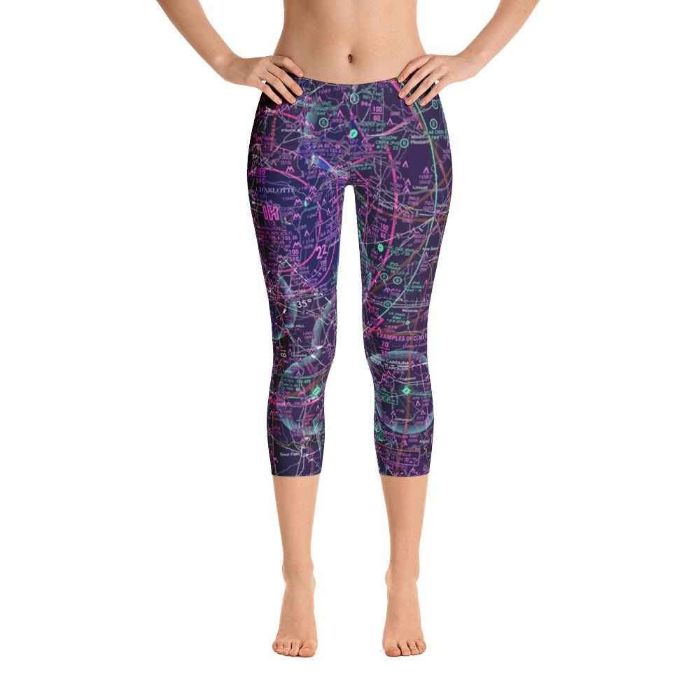Charlotte Sectional Capri Leggings (Inverted) - RadarContact