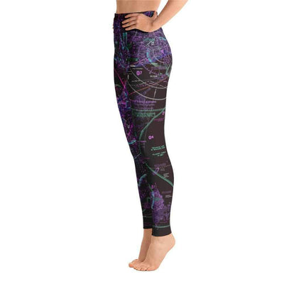 New Orleans Sectional Yoga Leggings (Inverted) - RadarContact