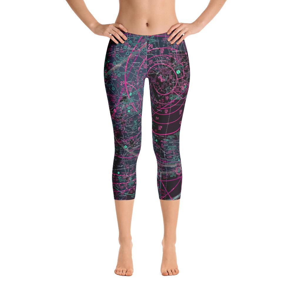 Kitchener/Waterloo Inverted Capri Leggings - RadarContact
