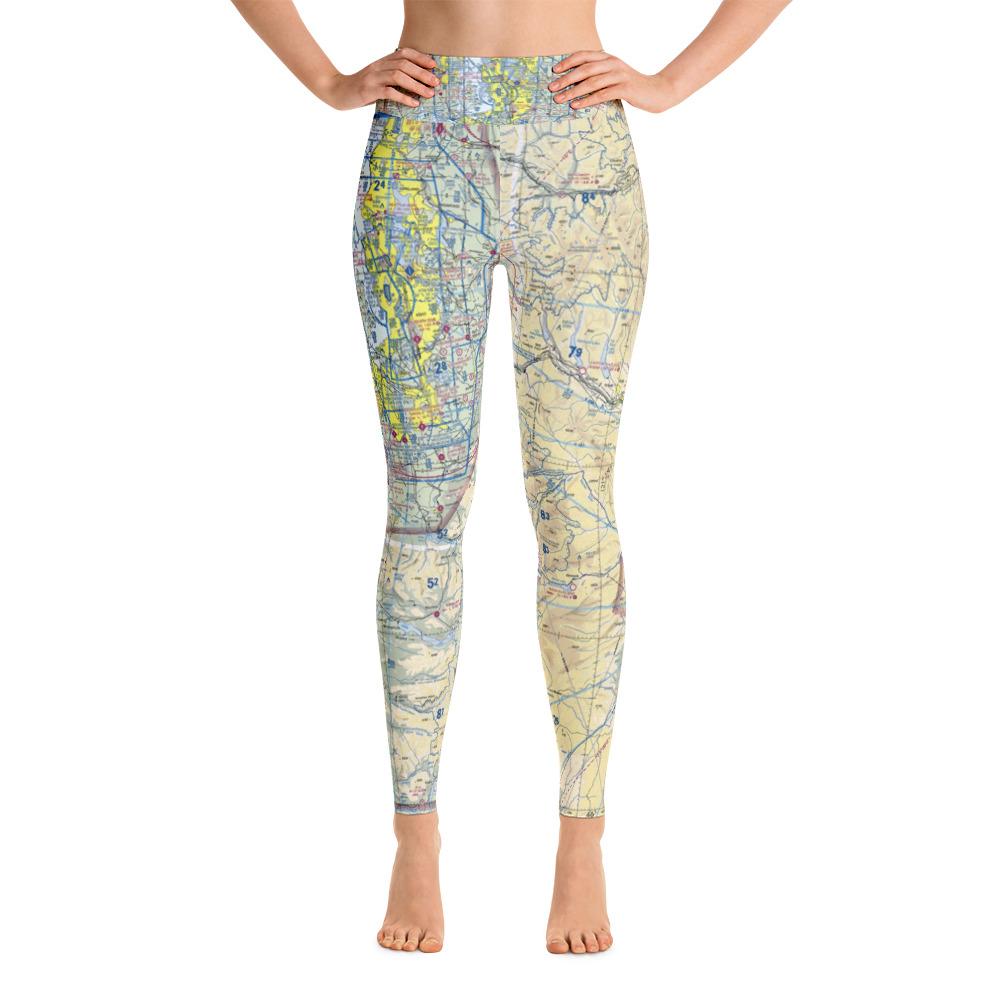 Seattle Sectional Yoga Leggings - RadarContact