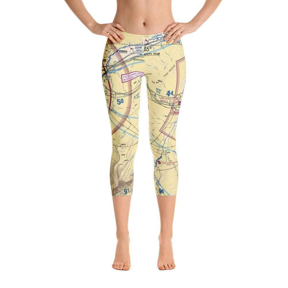 Billings Sectional Capri Leggings - RadarContact