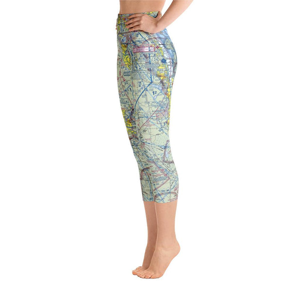 Salt Lake Sectional Capri Leggings