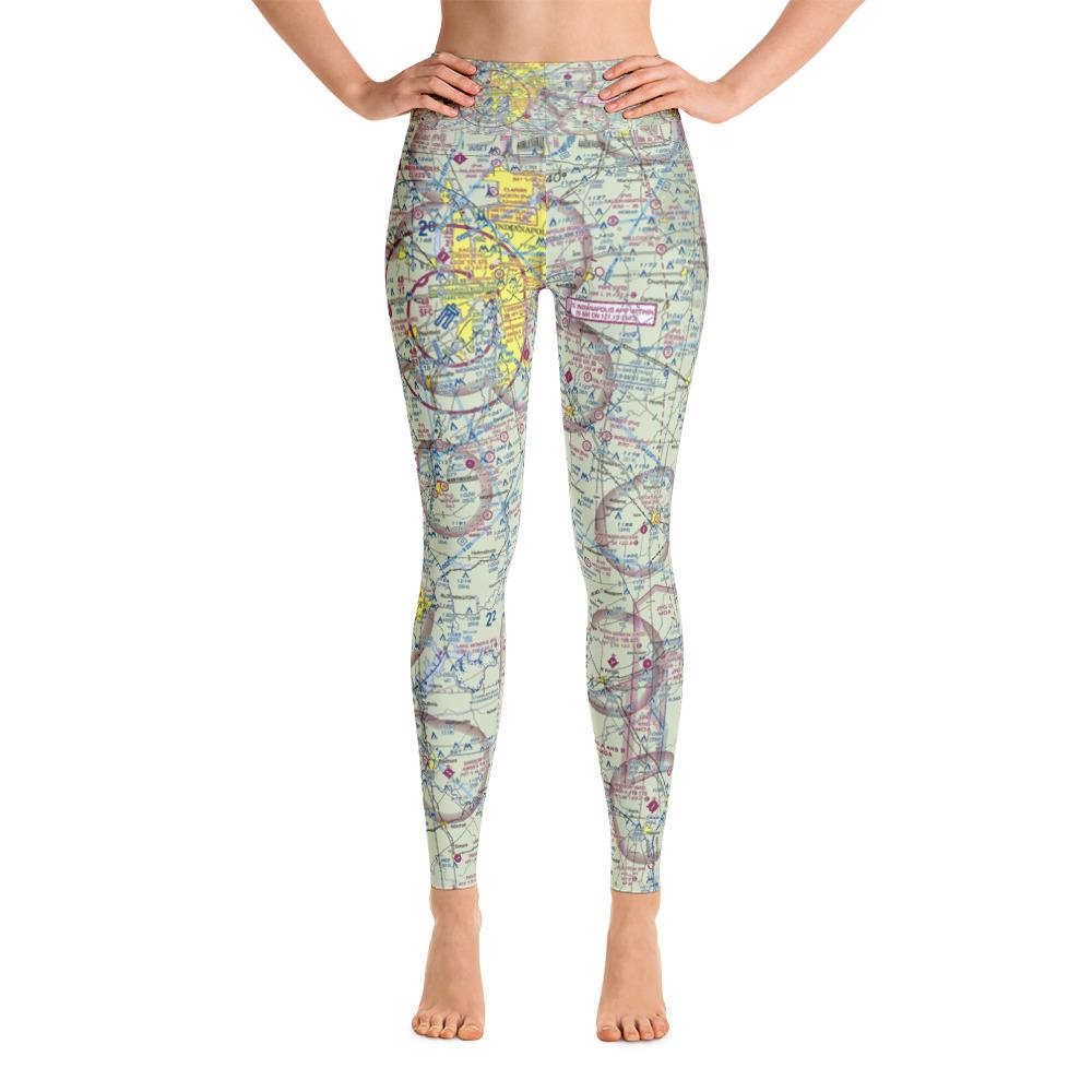Indianapolis Sectional Yoga Leggings - RadarContact