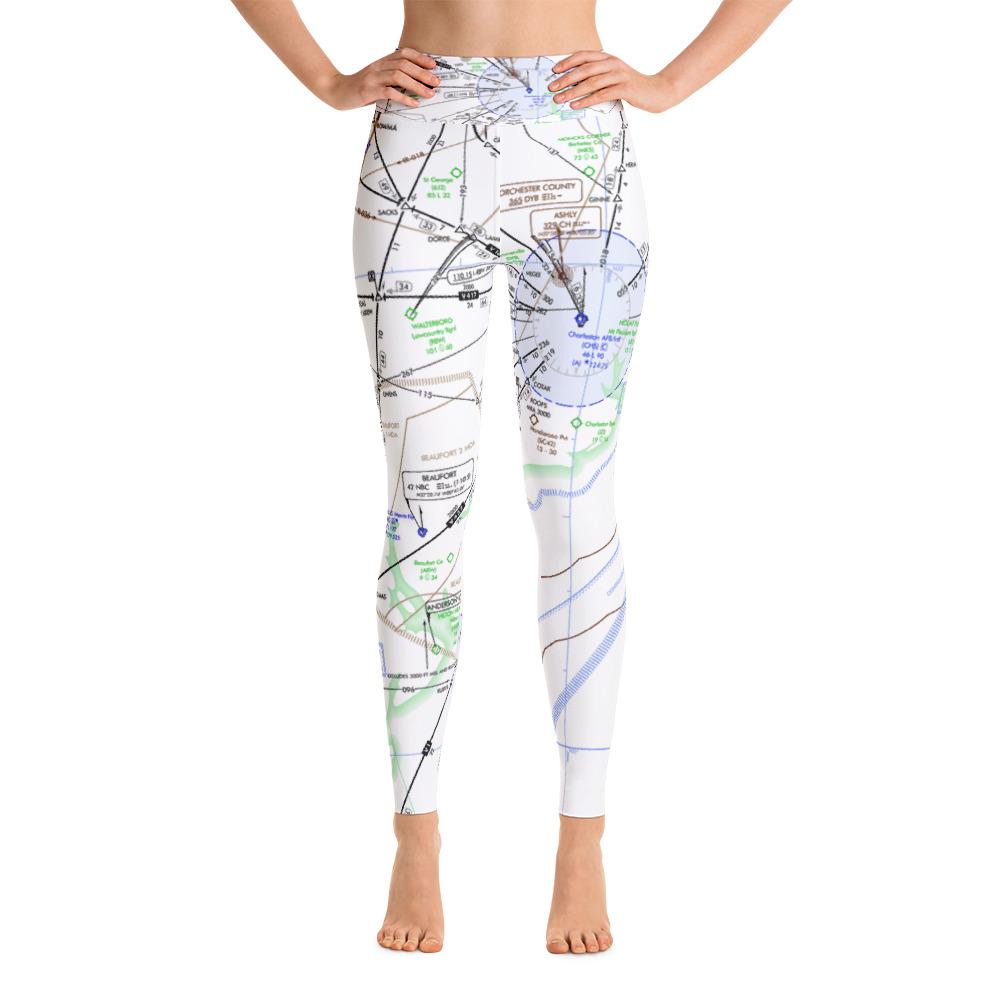Charleston Low Altitude Yoga Leggings - RadarContact