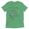 Houston Intercontinental Airport Diagram Men's T-Shirt - RadarContact