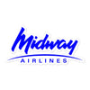 Retro Midway Airlines Sticker - RadarContact