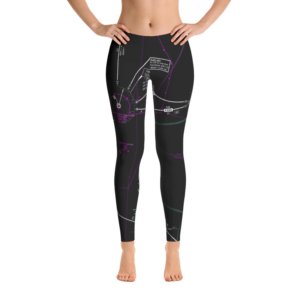 Grand Canyon Low Altitude Leggings (Inverted) - RadarContact