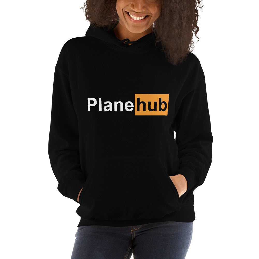 Printful Unisex Plane Hub Hoodie Sweatshirt