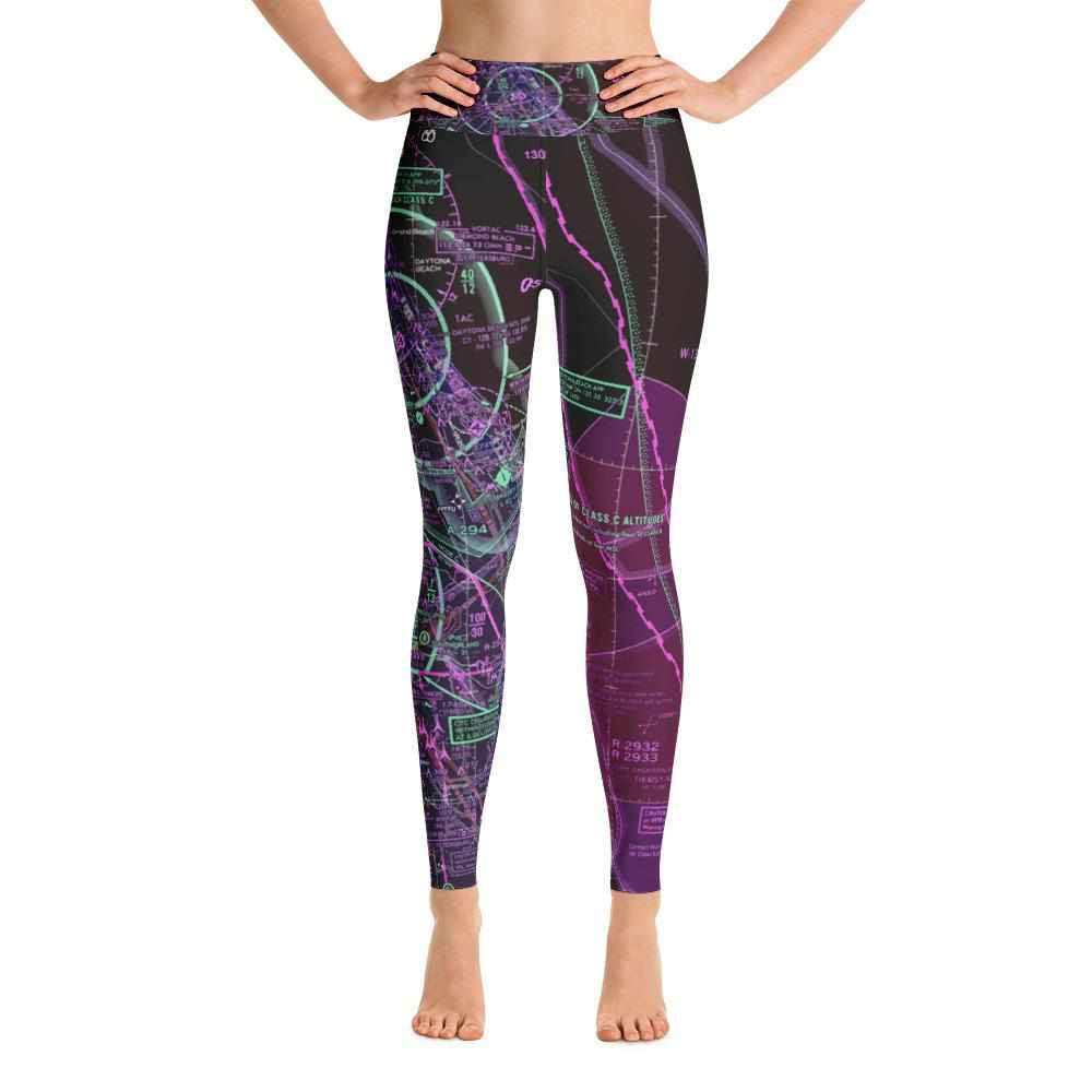 Daytona Beach Sectional Yoga Leggings (Inverted) - RadarContact