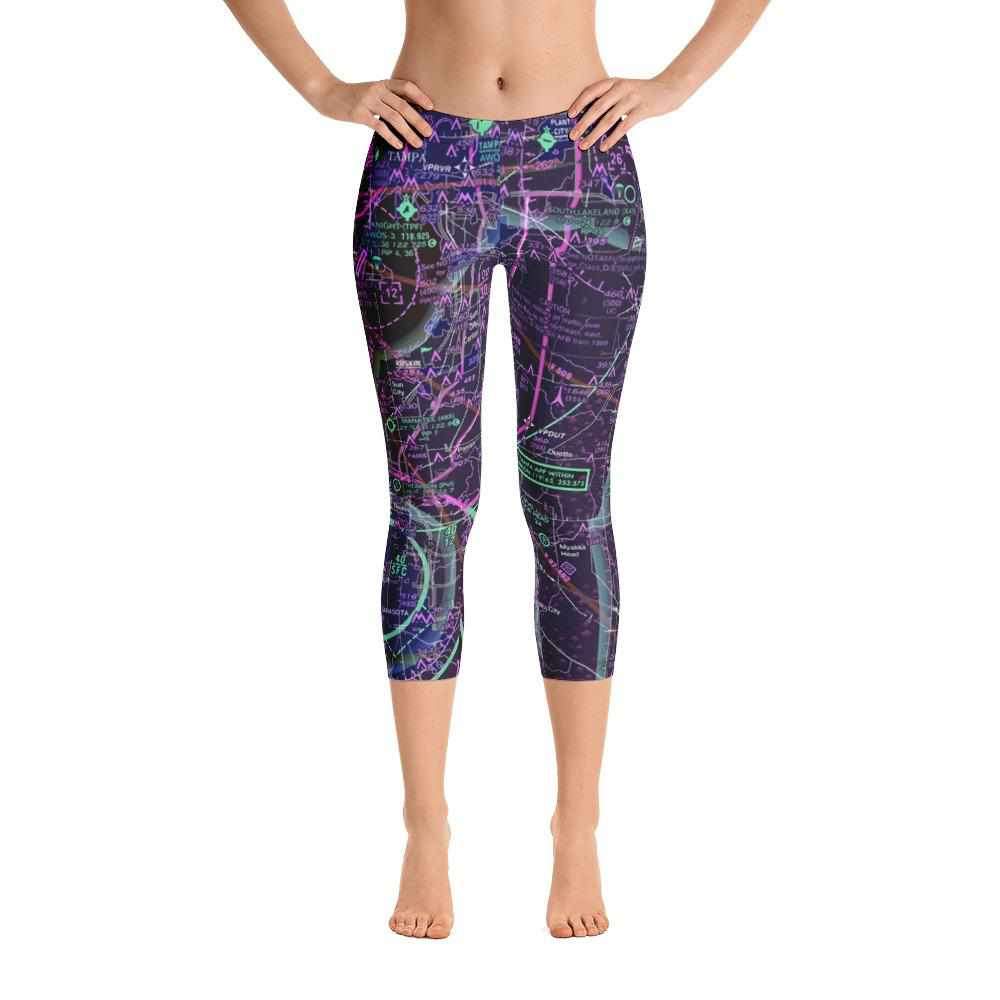 Tampa Sectional Capri Leggings (Inverted) - RadarContact