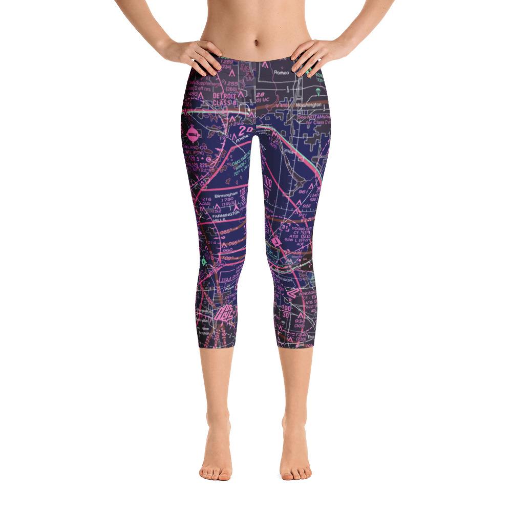 Pontiac Sectional Capri Leggings (Inverted) - RadarContact
