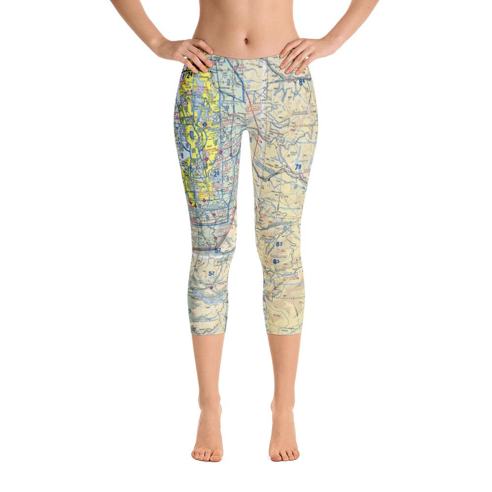 Seattle Sectional Capri Leggings - RadarContact