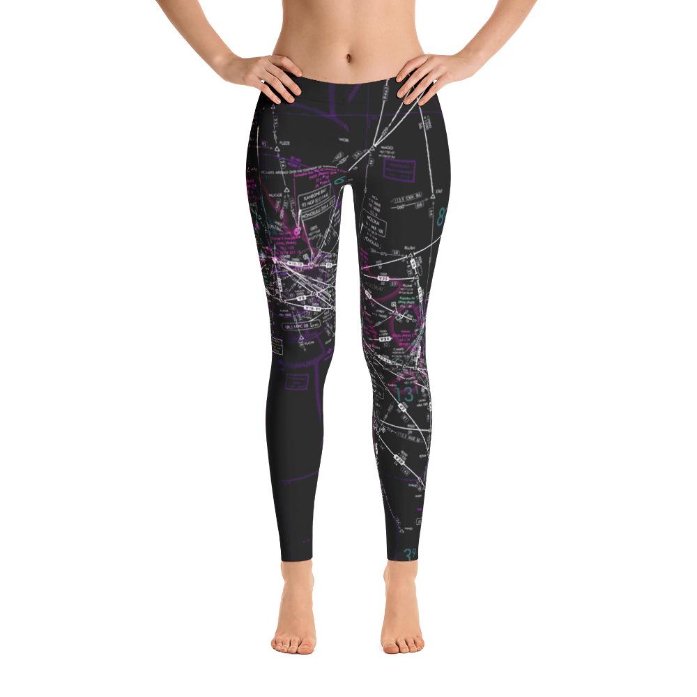 Hawaii High Altitude Leggings (Inverted) - RadarContact