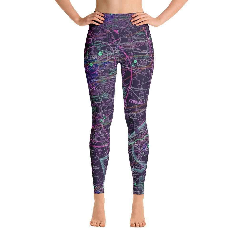 Ottawa Sectional Yoga Leggings (Inverted) - RadarContact