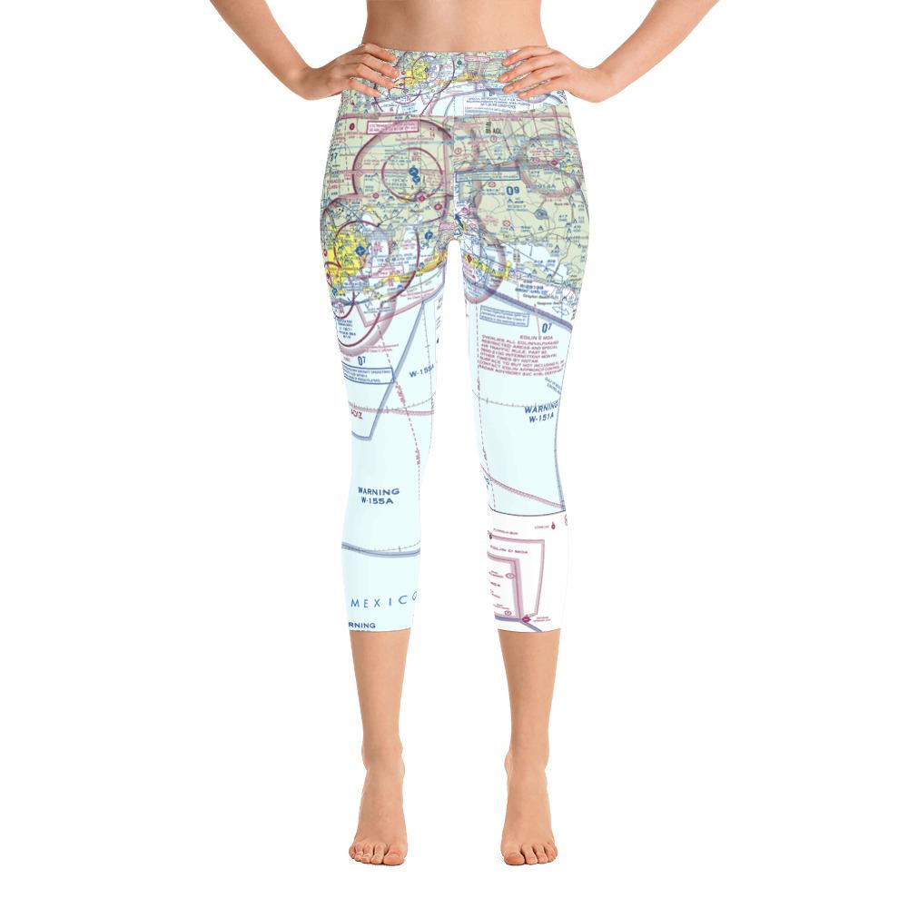 Pensacola Sectional Yoga Capri Leggings - RadarContact