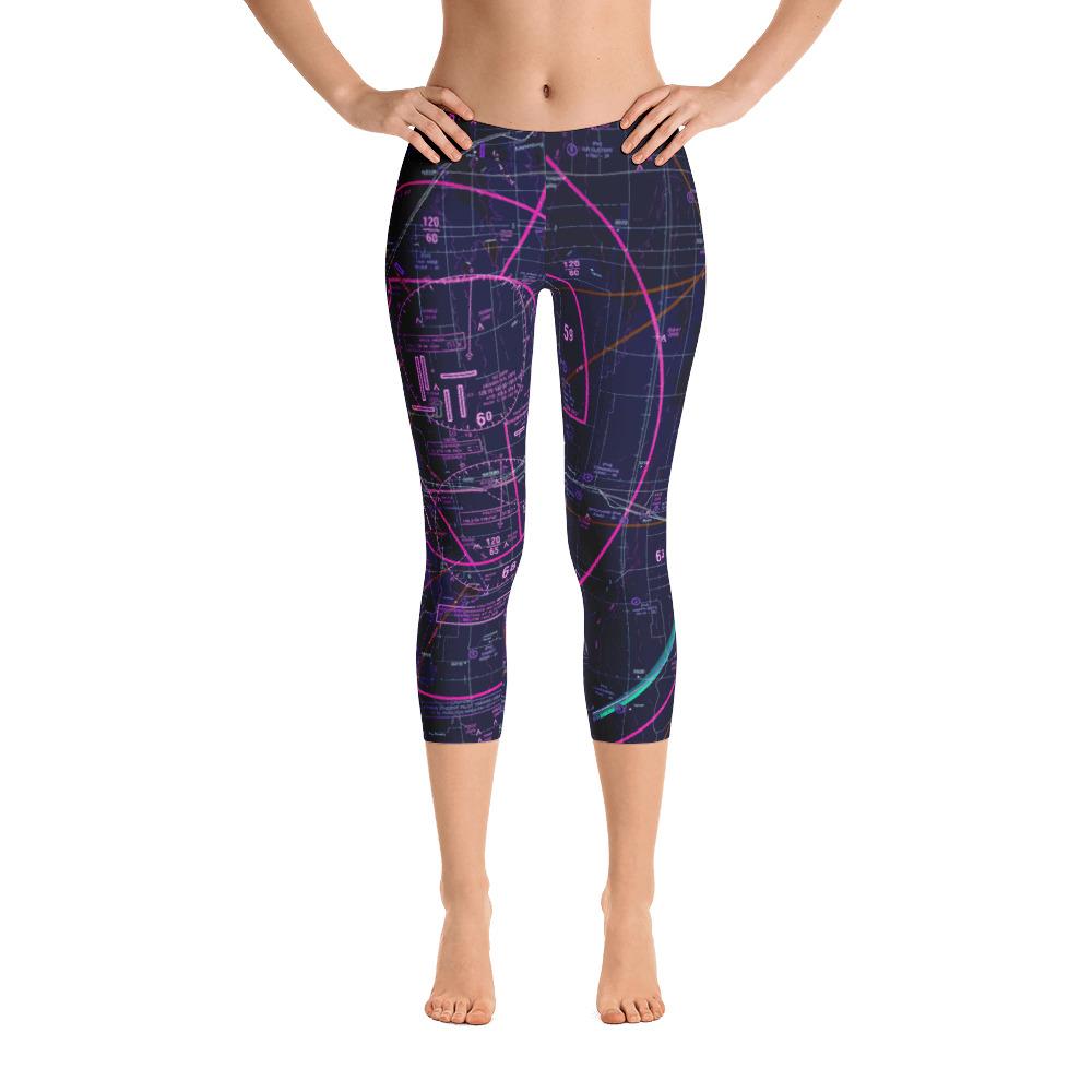 Denver Sectional Capri Leggings (Inverted) - RadarContact