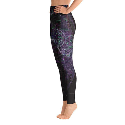 Brownsville Sectional Yoga Leggings (Inverted) - RadarContact