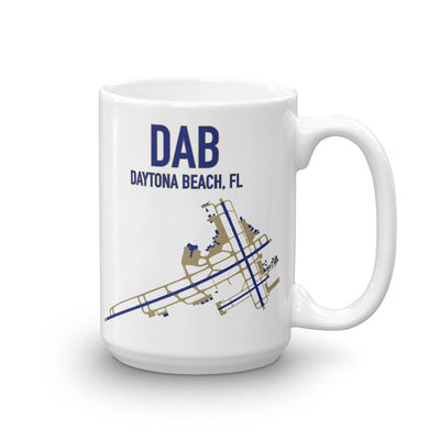 Daytona Beach Airport Code Mug - RadarContact