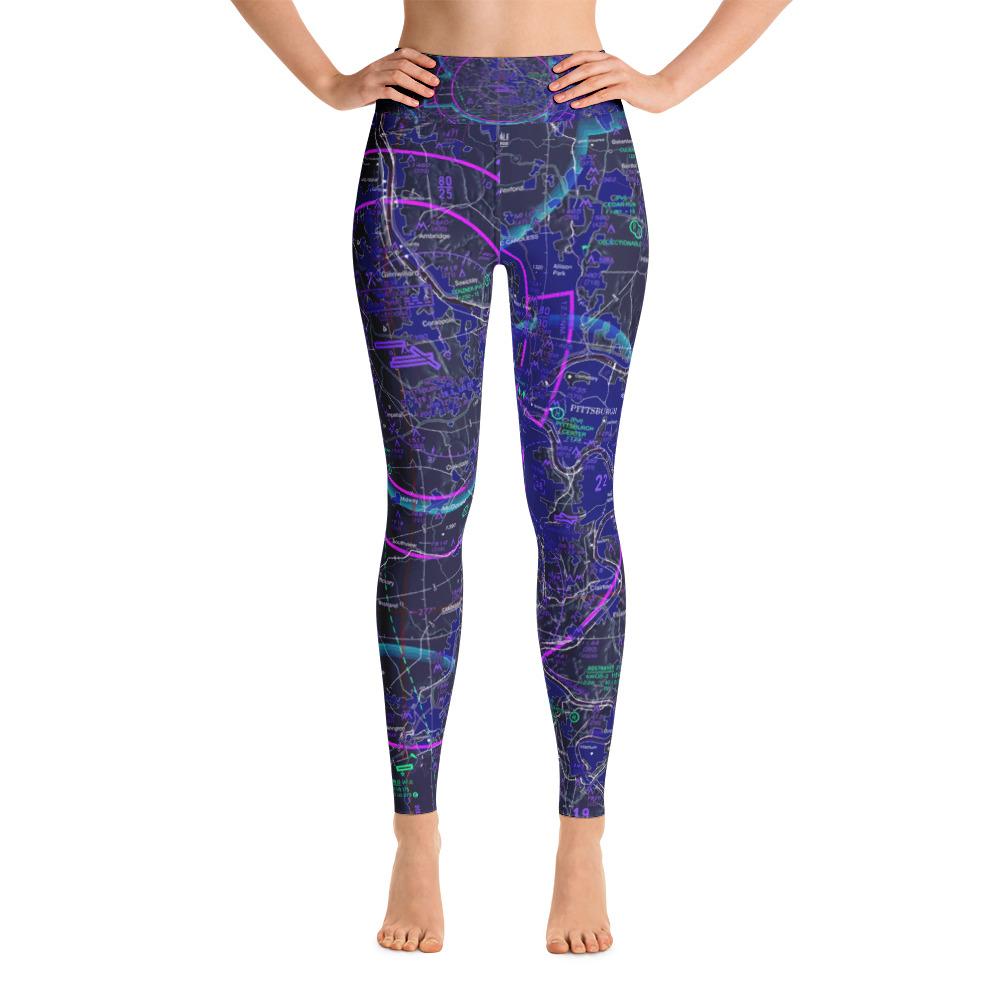 Pittsburgh Sectional Yoga Leggings (Inverted) - RadarContact
