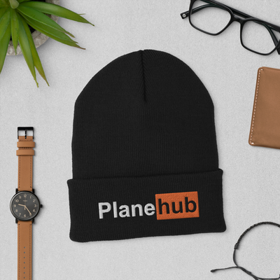 Planehub Embroidered Cuffed Beanie - RadarContact