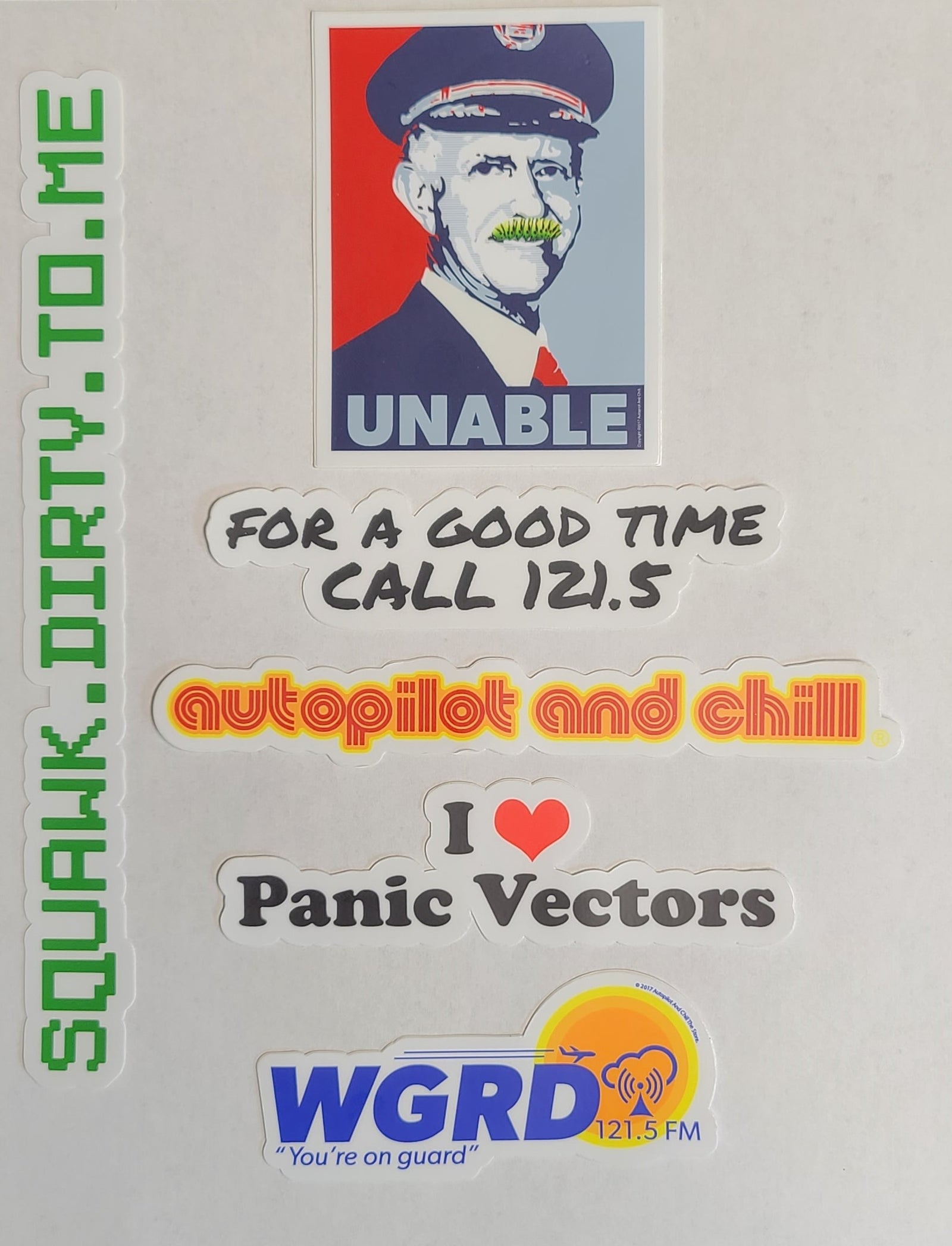 Our Most Popular Sticker Pack High Quality Die Cut - RadarContact