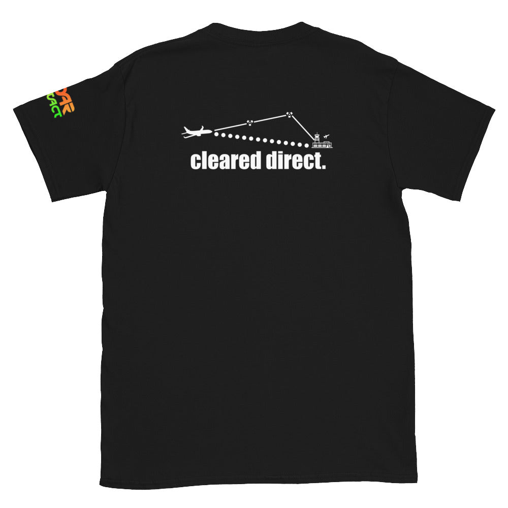 Cleared Direct Unisex T-Shirt Back Print - RadarContact