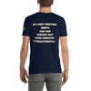Say Flight Conditions Unisex T-Shirt Back Print - RadarContact