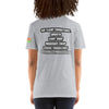 Say Flight Conditions Unisex T-Shirt Back Print - RadarContact